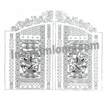 Hoa văn cổng 11